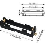 جاباتری تکی SMD باتری های لیتیوم یون 3.7V سایز 18650 - Image 3