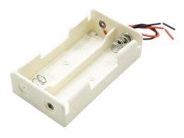 جاباتری دوبل باتری های لیتیوم یون 3.7V سایز 18650 سفید