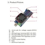 لود تستر باتری 5A-35W مدل ZK-FX35 - Image 6