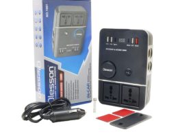 اینورتر خودرویی 200 وات 12/24VDC به 220VAC مدل 1661 مارک Olesson