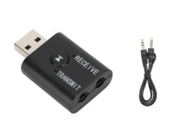 دانگل بلوتوث فرستنده و گیرنده صوتی USB مدل TR6