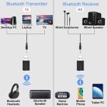 دانگل بلوتوث فرستنده و گیرنده صوتی USB مدل TR6 - Image 11