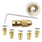 ست سه نظام پنج سر با قطر شافت 3.17mm و سایز مته 0.8 تا 3mm - Image 5