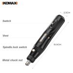 ست مینی دریل انگشتی KOMAX - Image 2