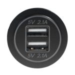 شارژر USB خودرویی روپنلی گرد دو خروجی 2.1 آمپر - Image 2