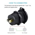 شارژر USB خودرویی روپنلی گرد دو خروجی 2.1 آمپر - Image 5