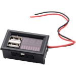 ماژول نمایشگر سطح شارژ باترى اسیدی روپنلی 12V دارای 2 خروجی USB - Image 3