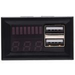 ماژول نمایشگر سطح شارژ باترى اسیدی روپنلی 12V دارای 2 خروجی USB - Image 4