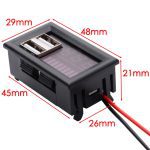 ماژول نمایشگر سطح شارژ باترى اسیدی روپنلی 12V دارای 2 خروجی USB - Image 7