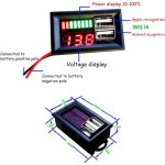 ماژول نمایشگر سطح شارژ باترى اسیدی روپنلی 12V دارای 2 خروجی USB - Image 11