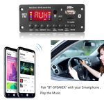 پخش کننده MP3 PLAYER پنلی بلوتوثی دارای آمپلی فایر 2X25W مدل KH-G010 - Image 4