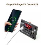 پخش کننده MP3 PLAYER پنلی بلوتوثی دارای آمپلی فایر 2X40W مدل KH-G018 - Image 4