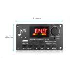 پخش کننده MP3 PLAYER پنلی بلوتوثی ولوم دار دارای آمپلی فایر 2X40W مدل KH-G022 - Image 11