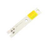 چیپ COB LED هدلایت 15W پایه H3 دو رنگ سفید - زرد