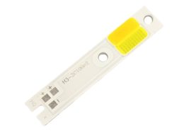 چیپ COB LED هدلایت 15W پایه H3 دو رنگ سفید - زرد