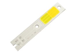 چیپ COB LED هدلایت 15W پایه H4 دو رنگ سفید - زرد