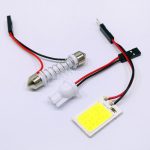 LED COB سقفی خودرو 12V سفید مهتابی سایز 1626 - Image 2