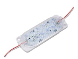 LED فلاشر پلیسی بلوکی 12V آبی-قرمز