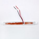 LED فلاشر پلیسی خطی 12V آبی-قرمز - Image 2