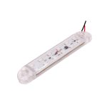 LED فلاشر پلیسی پهن دوردیفه 12V آبی-قرمز - Image 2