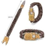 دستبند پاراکورد چاقودار فلزی - Image 5