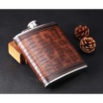 قمقمه استیل رویه چرمی 9OZ - Image 4