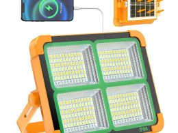 پروژکتور خورشیدی شارژی 100W مدل SOLAR LIGHT