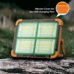 پروژکتور خورشیدی شارژی 100W مدل SOLAR LIGHT - Image 3