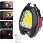 چراغ COB شارژی المنت دار KeyChain Light مدل W5154 - Image 8
