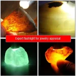 چراغ قوه UV سه لامپ نمایشگر دار مدل S60 - Image 9