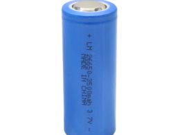 باتری لیتیوم یون 3.7v سایز 26650 3500mAh