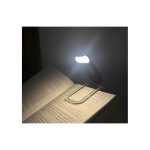 چراغ LED مطالعه گیره‌ ای مشکی با قابلیت شارژ - Image 8