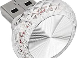اتمسفر لایت خودرو USB LED آبی