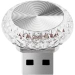 اتمسفر لایت خودرو USB LED آبی - Image 2