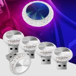 اتمسفر لایت خودرو USB LED آبی - Image 8