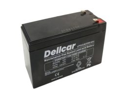 باتری خشک 12 ولت 9 آمپر ساعت مارک Dellcar