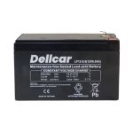 باتری خشک 12 ولت 9 آمپر ساعت مارک Dellcar - Image 2