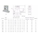 براکت فلزی عمود SK8 مناسب شفت قطر 8 میلی متر - Image 7