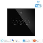 دیمر هوشمند لمسی TUYA مشکی با قابلیت کنترل از طریق WiFi - Image 2