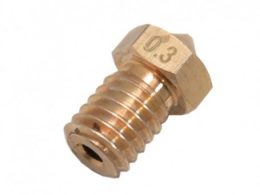 نازل برنجی هات اند 0.3mm پرینتر سه بعدی