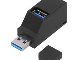 هاب 3 پورت USB با ورودی USB 3.0