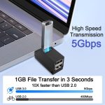 هاب 3 پورت USB با ورودی USB 3.0 - Image 8