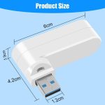 هاب 4 پورت USB 3.0 / USB 2.0 / Type-C رایت متحرک - Image 4