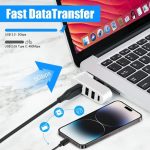 هاب 4 پورت USB 3.0 / USB 2.0 / Type-C رایت متحرک - Image 9