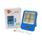 پروژکتور خورشیدی شارژی سیار مولتی فانکشن WORK LIGHT مدل FA-704 - Image 5