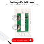 کلید سه پل لمسی ریموتی RF433 مشکی - Image 7