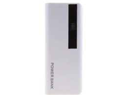 کیس پاوربانک 13000mAh دو خروجی USB به همراه نمایشگر و برد 5 باتری