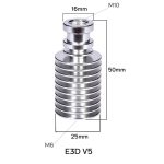 Hotend پرینتر سه بعدی E3D V5 دارای رابط پنوماتیک با نازل 0.4mm - Image 4