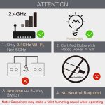 کلید تک پل هوشمند لمسی TUYA سفید با قابلیت کنترل از طریق WiFi و RF - Image 10