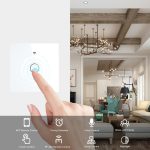 کلید چهار پل هوشمند لمسی TUYA سفید با قابلیت کنترل از طریق WiFi و RF - Image 11